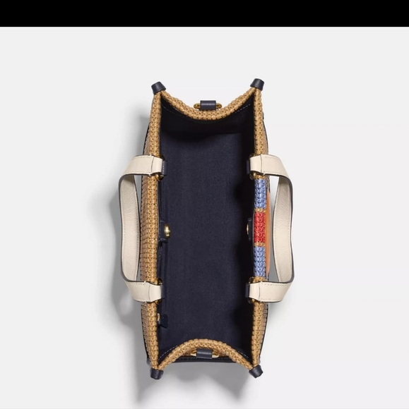 ***COACH Dempsey Carryall In Signature Jacquard With Stripe Patch, Multi NWT - Picture 3 of 3